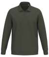 SP901 Spasso Polo Collar Jumper organic khaki colour image